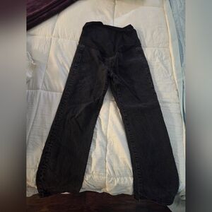 Madewell Women's Black Maternity Jeans